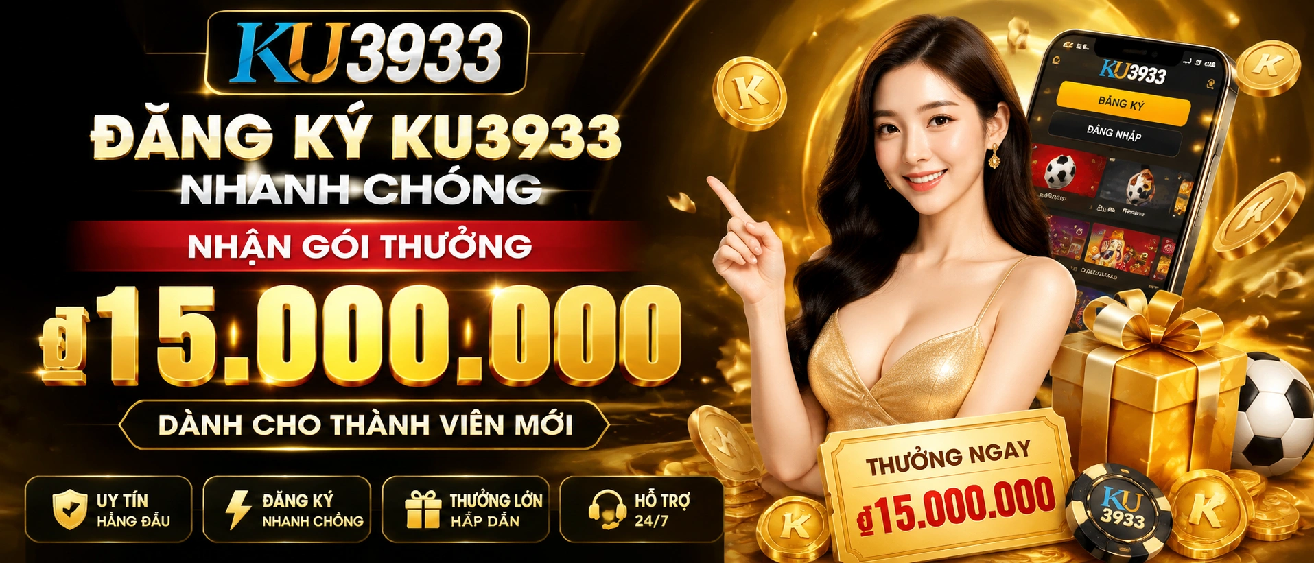 Trải nghiệm mobile ku3933.com.vc